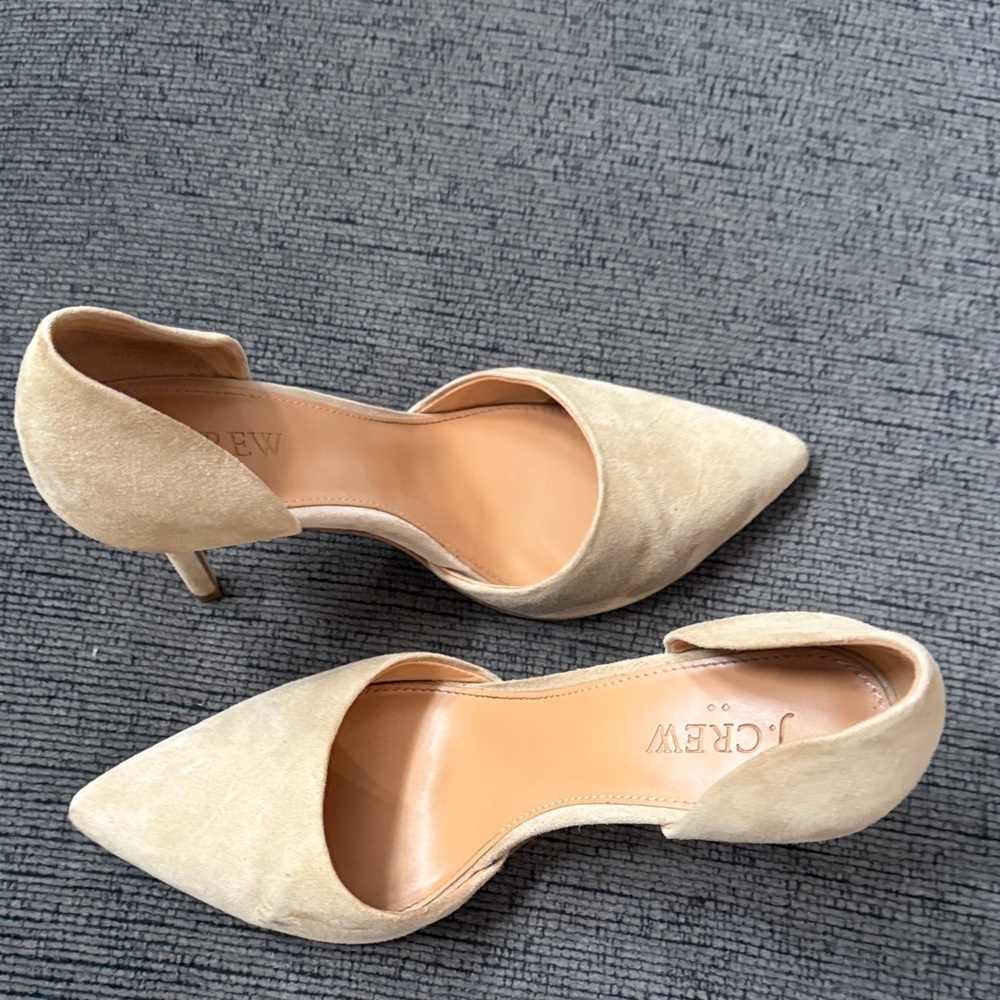 J. Crew Women's Beige Pointed Heels